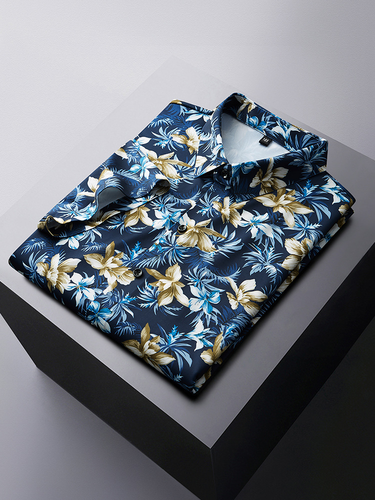 Vintage Hawaiian Floral Shirt - 12XL 7XL 6XL Plus Size Men's