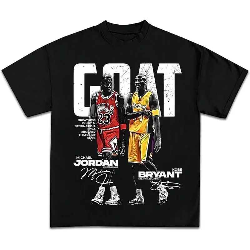 Goat MJ And Kb Bryant Casual G - Acid Wash Vintage Graphic T Shirt 评论和价格