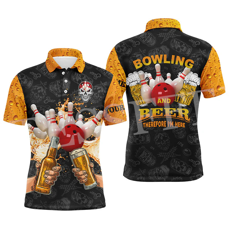 Custom Name Strike Bowling Fla - Short Sleeve Bowling Shirt Retro 评论和价格