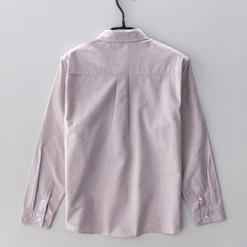 New style long-sleeved brand c - Oxford Cotton Casual Shirt Business 评论和价格