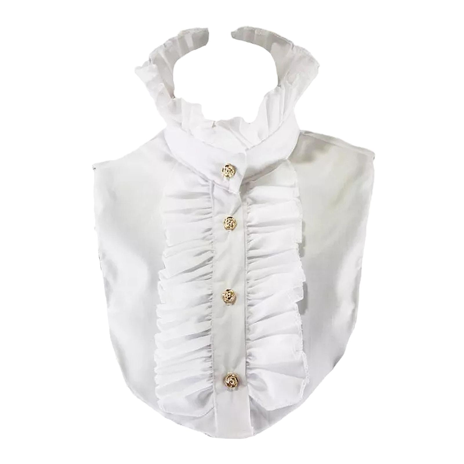 Cotton White Fake Collar for W - Shirts 评论和价格