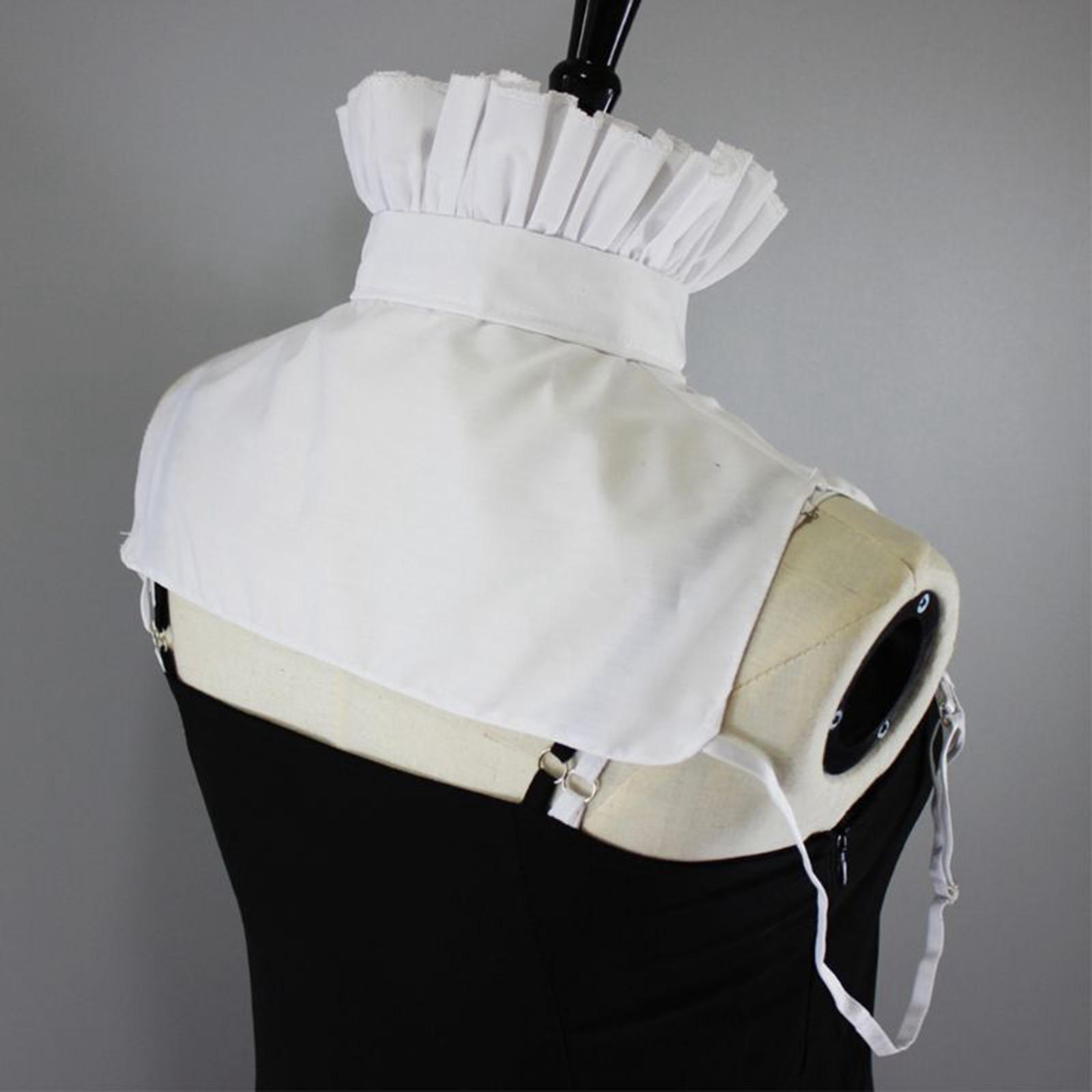 Cotton White Fake Collar for W - Shirts 评论和价格