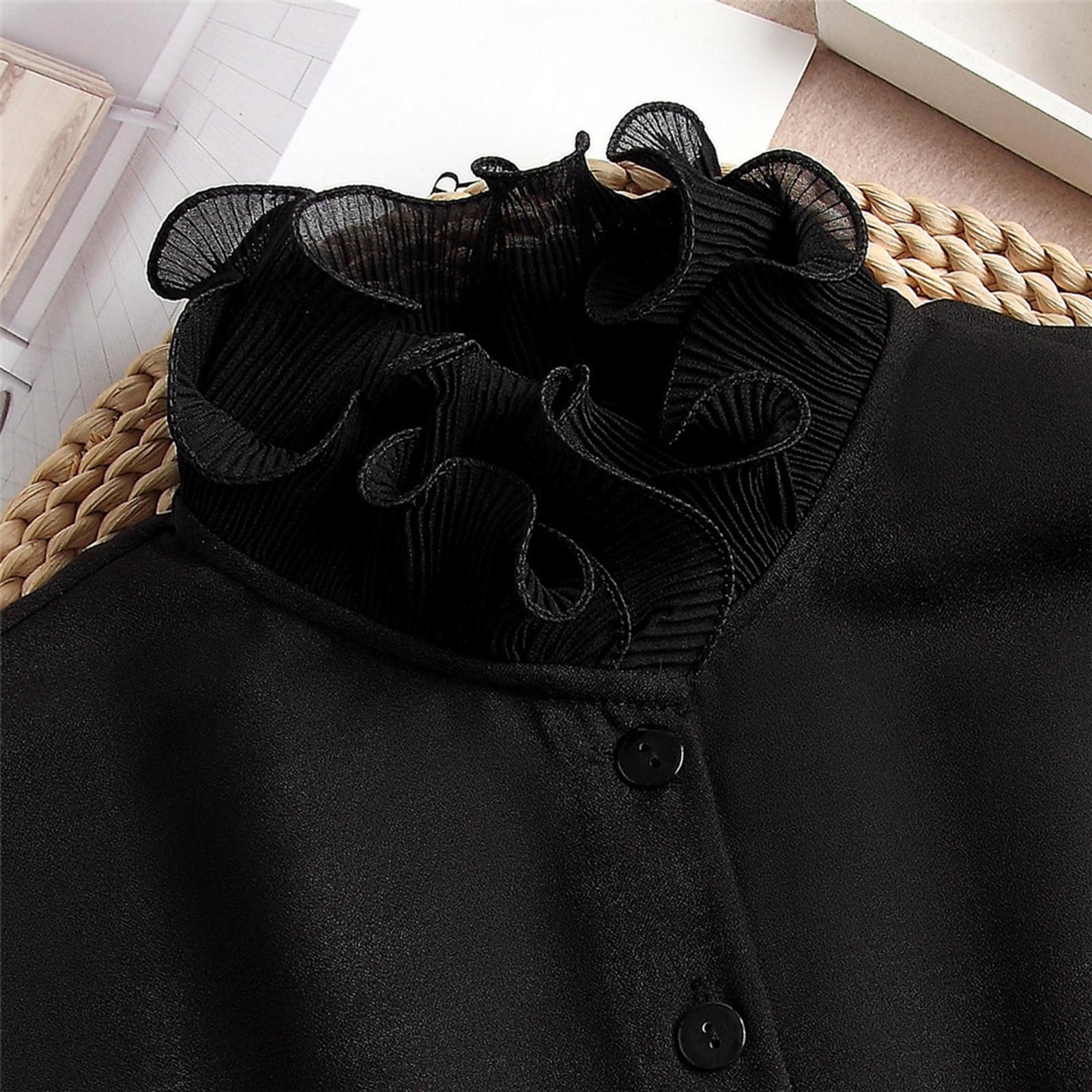 Comfortable Chiffon Women Deta - Shirts 评论和价格