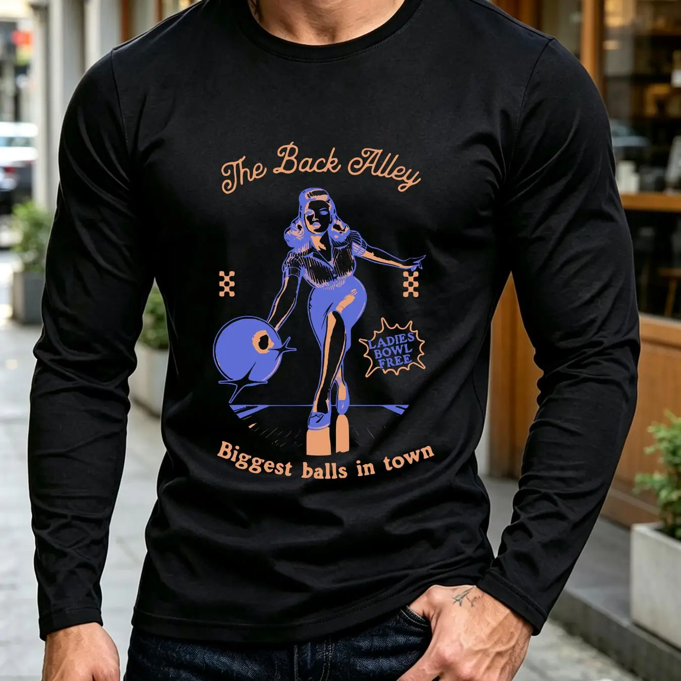 washed T Shirt Funny Retro Hum - Short Sleeve Bowling Shirt Retro 评论和价格