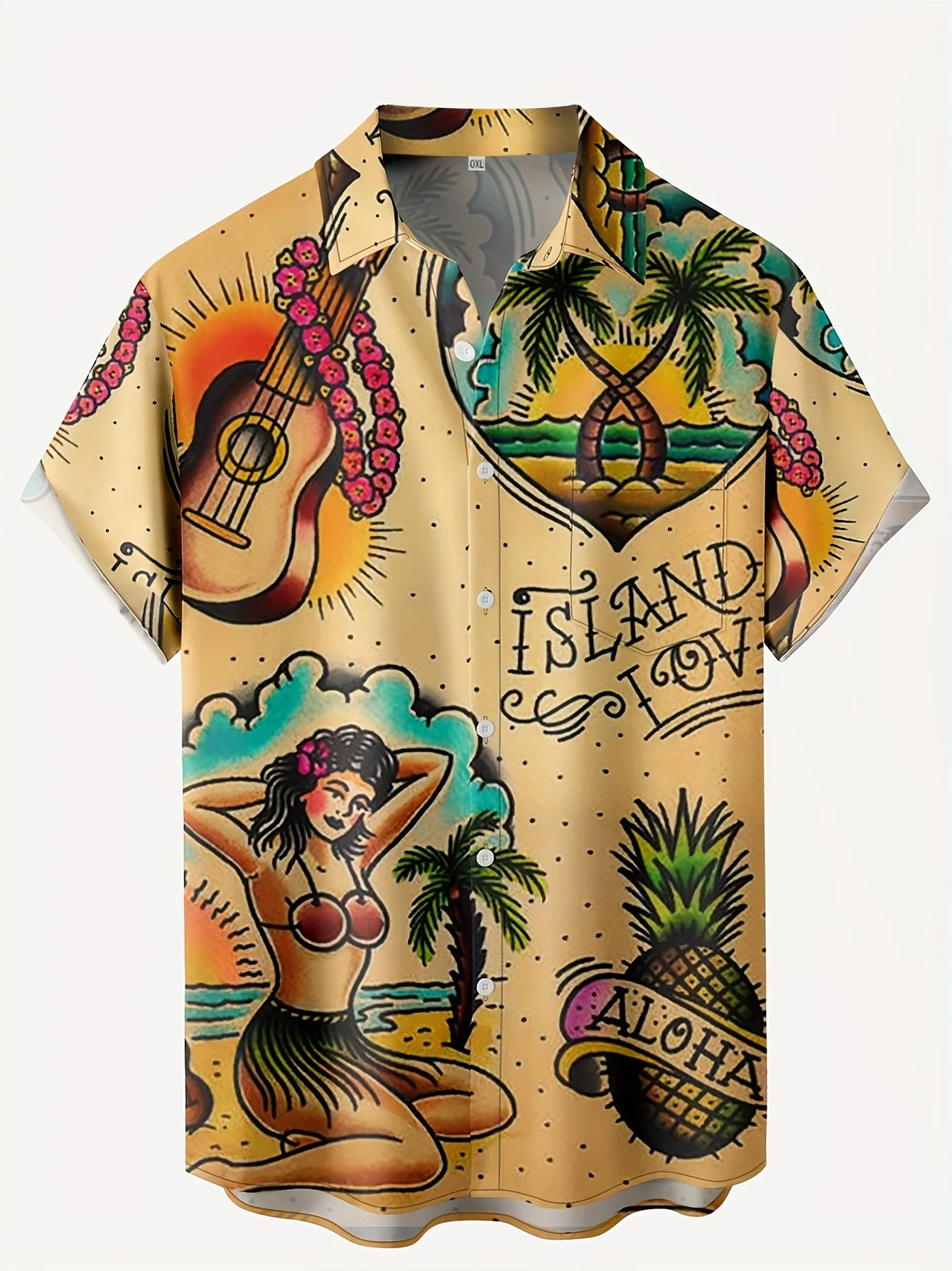 Multi Style Traditional Old Sc - Vintage Hawaiian Floral Shirt 评论和价格