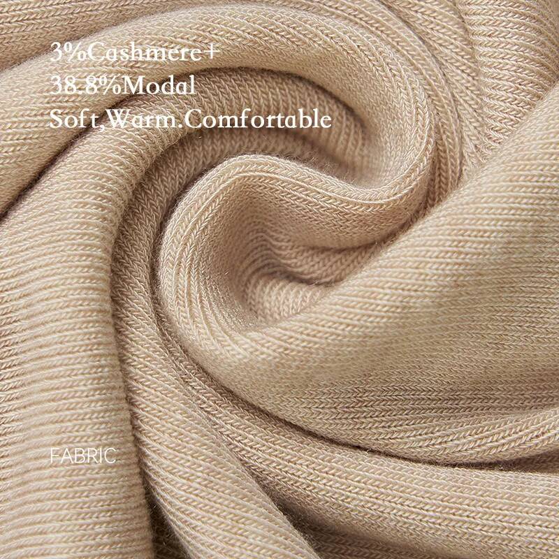 Women Cashmere Blend Long Slee - Shirts 评论和价格