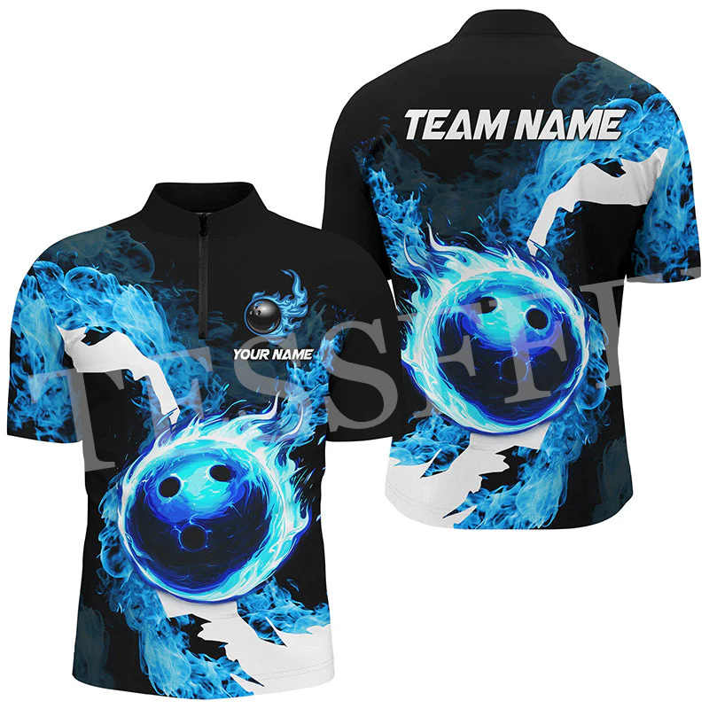 Custom Name Strike Bowling Fla - Short Sleeve Bowling Shirt Retro 评论和价格