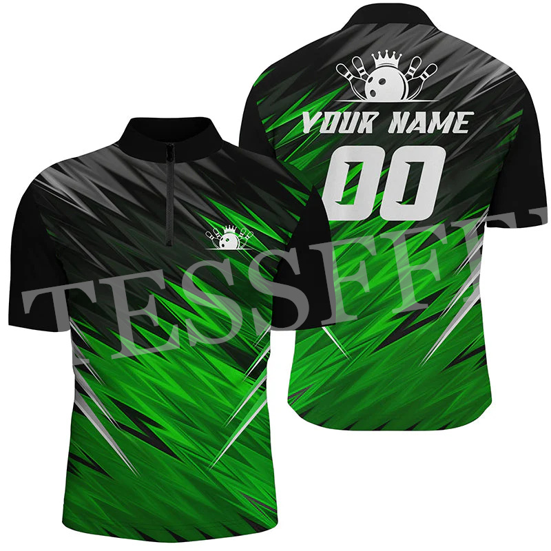 Custom Name Strike Bowling Fla - Short Sleeve Bowling Shirt Retro 评论和价格